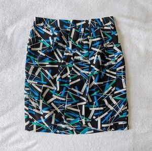 Yumi Kim Abstract Print Tulip Skirt
